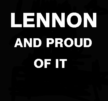 Lennon and proud of it!