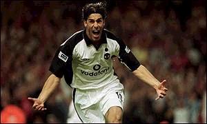 Ruud scores against Liverpool in the Charity Shield