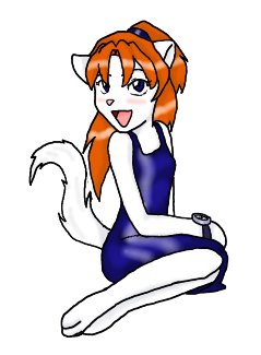 I swear, this was the easiest Kitty I have ever done. There was like a two page description, and it paid off ^_^ Aint she cute?