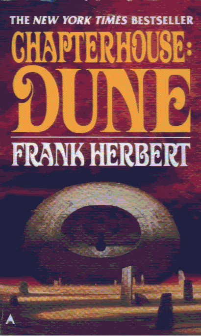 Book Cover, Chapterhouse: Dune