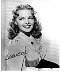 Elyse Knox-Harmon, black & white bust photo, 1940's era