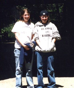 Sarah and I in California. (2002)