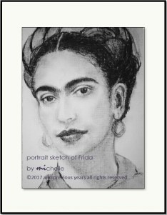 beginning sketches of frida by mhc