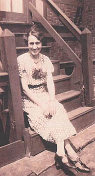 Annie Brabant, 1934, photo courtesy of Caroline Fairhead