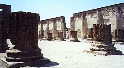 Interior of Basilica, Pompeii