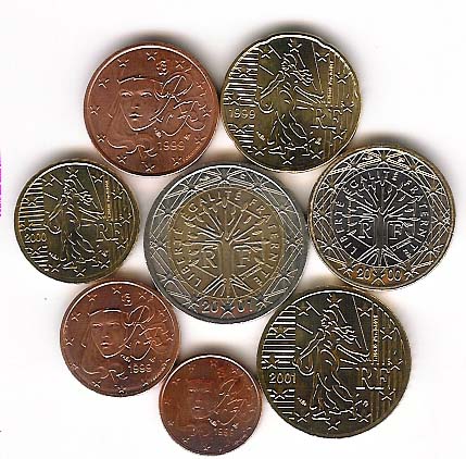 France Euro Coins