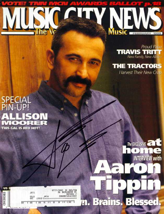 Aaron Tippin, Music City News Magazine