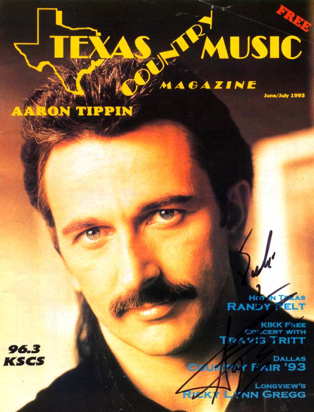 Aaron Tippin, Texas Country Music Magazine