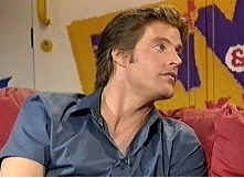 <b>Dan Paris</b> was without Kym for a few seconds after Newsround. - cbbc.h37