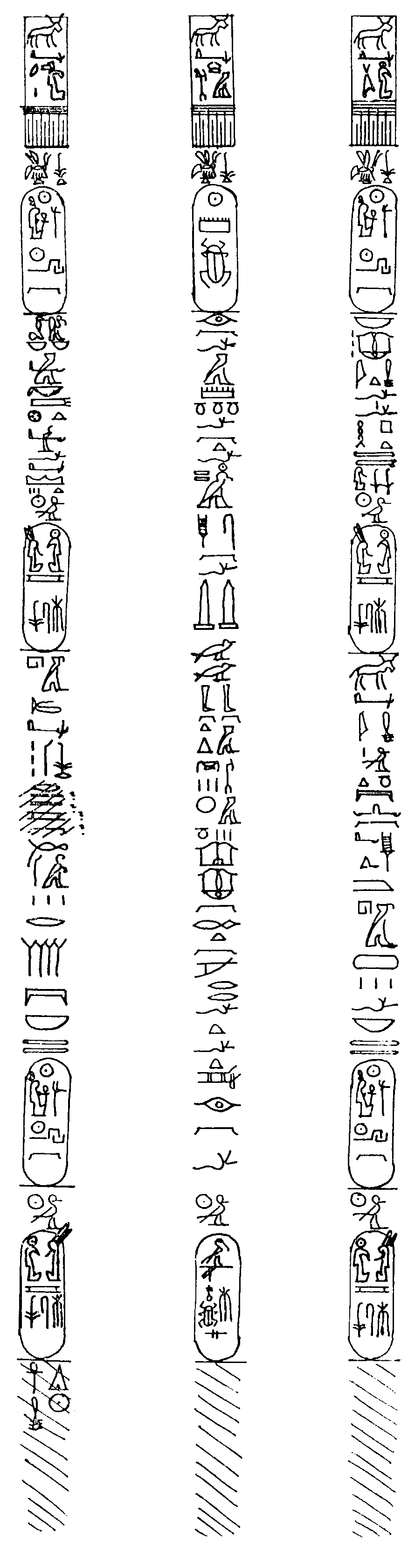 Hieroglyphics East Face