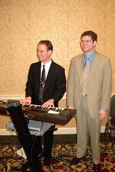 Special music was provided by Jeremy Funk (singer) and Kenyon Clark (piano).