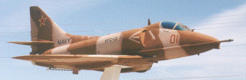 The A4E Skyhawk -- The Aircraft that Edward Piloted.
