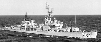 DD763 USS William C. Lawe