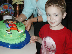 Harry & His Dora Cake!