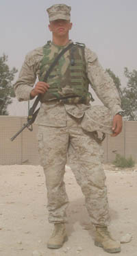 Chris' Cousin Andy In Iraq