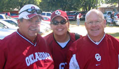 Dad, Me & Dano Before the OU/TX Tech Game