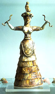 So-called shake goddess
Creta