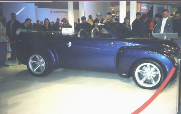 2001 Chevrolet Ssr. I think this is the Chevy SSR.