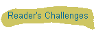 Reader's Challenges