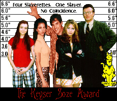 The Keyzer Soze Award for Best Plot Twist