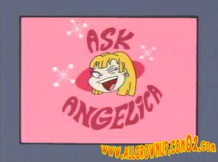 Bad Kimi: Angelica's "Ask Angelica" chat site