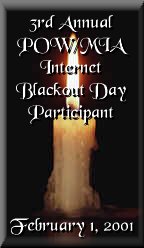 2001 Internet Blackout Participant