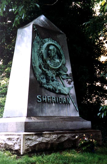 Sheridan's Grave, Arlington National Cemetery