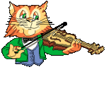 The cat and the fiddle