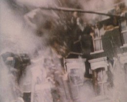Building explode in the Sheffield blast