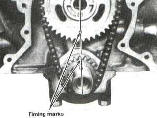 Timing mark alignment