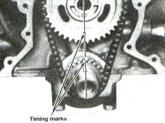 Timing mark alignment