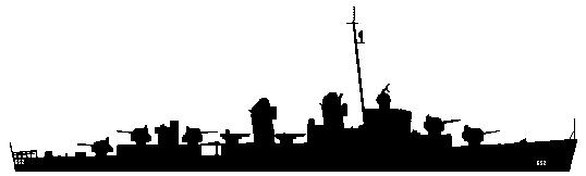 USS INGERSOLL (DD-652) - CIRCA 1943
