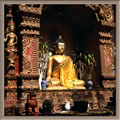 Chiang Mai - seated Buddha