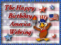 Happy Birthday America Webring