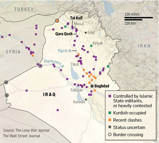 ISIS Holdings Map 080714