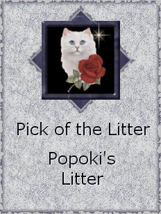 Popoki's Litter Award