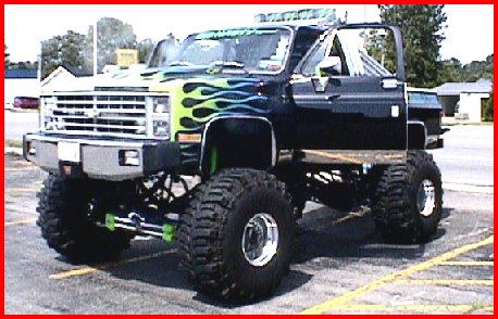 A BIG OLE' CHEVY TRUCK!