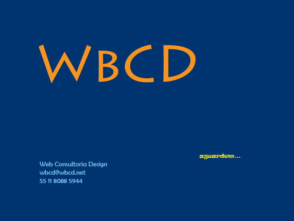 WbCD - Web Consultoria Design