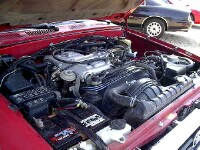V6 engine - click for larger image (63kb)