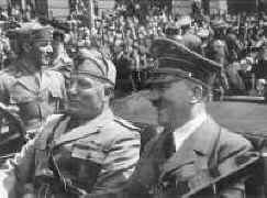 Mussolini & Hitler