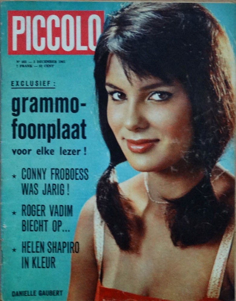 Issue 665 from December 3, 1961 with photos of Danielle Gaubert, Hannelore Elsner, Typhoons, Roger Vadim, centrefold Helen Shapiro, Brigitte Bardot, Conny Froebess, Jacqueline Jones.