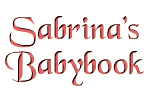 Link to Sabrina's Online Babybook