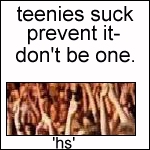 teenies suck- what do you think?