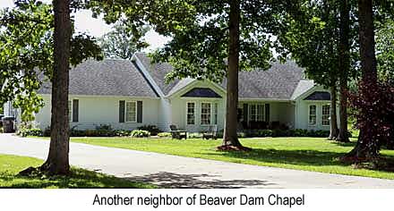 Another neighbor of Beaver Dam Chapel