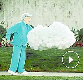 Granny and Her Pet Cloud