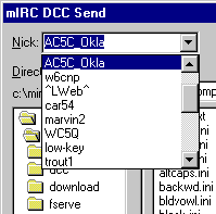 Nick sub-drop down