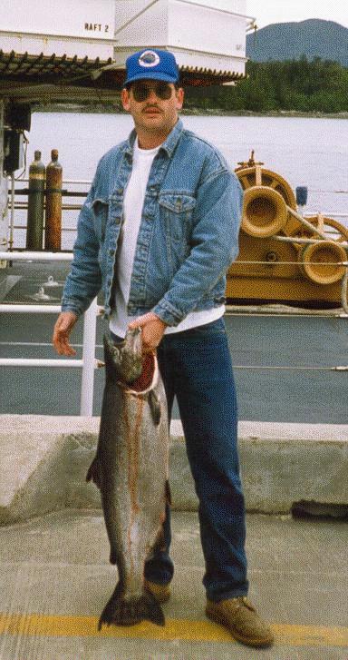 John with Ketchikan Salmon
