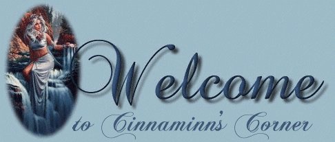 Welcome to Cinnaminn's Corner - graphic courtesy of Destiny's Lady
