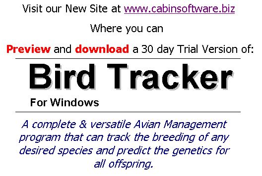 Bird Tracker! click here!