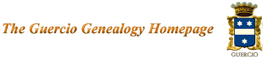 Return to the Guercio Genealogy Homepage
